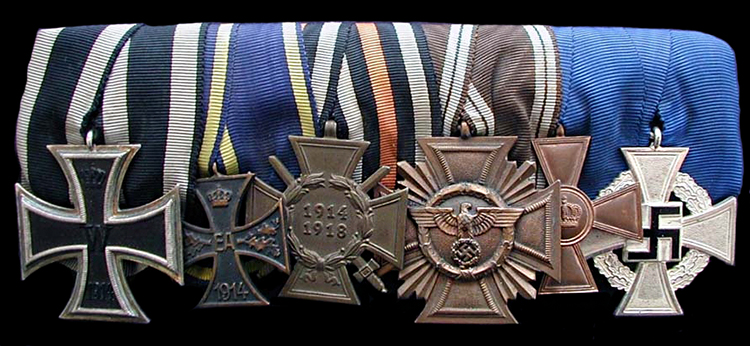 NSDAP - Civil Servant's medal bar